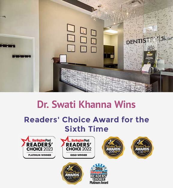 Mobile Banner Office and Awards of the best dentist in the area